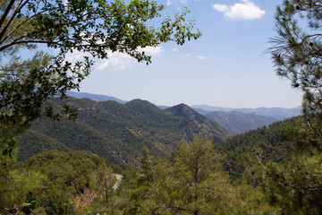 Кипр. Панорама горных вершин. © 1802185