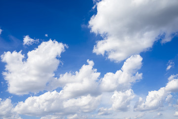 Beautiful clouds and blue sky