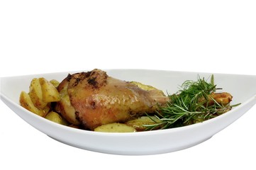 Coscia di Pollo Arrosto