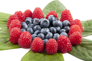 berries, blueberries, blackberries, raspberries