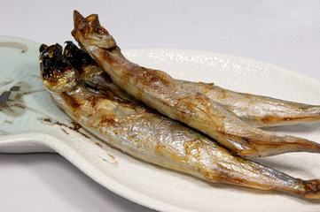 子持ちシシャモ 
