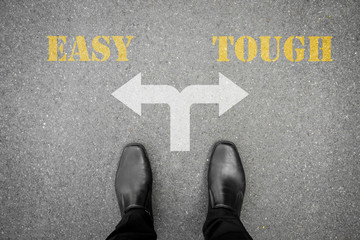 Decision at the crossroad - easy or tough