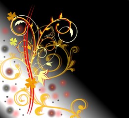 sfondo astratto nero