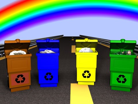 i colori dei rifiuti