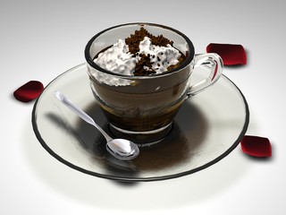 caffè in vetro
