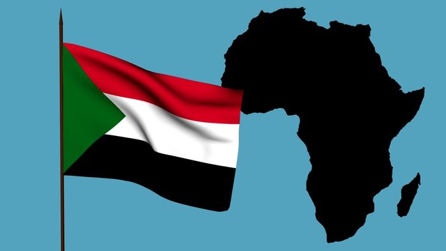 Africa  bandiera Sudan