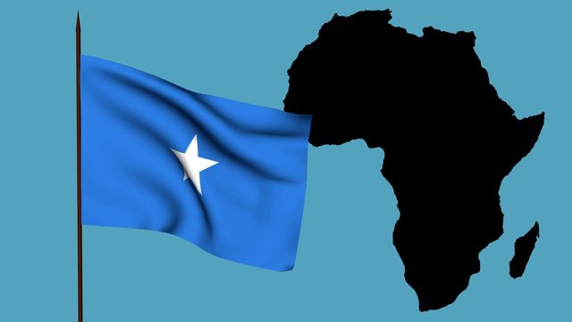Africa  bandiera della Somalia