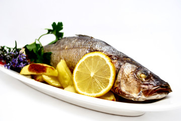 Branzino al limone