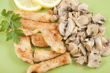 Sliced ​​turkey