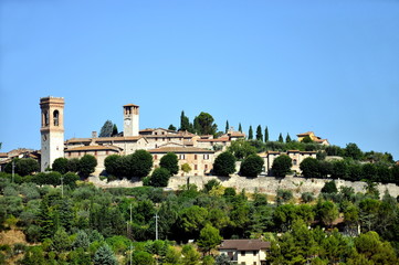 Fototapeta premium Corciano (Paesi della verde Umbria )