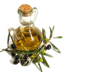 green olive and carafe