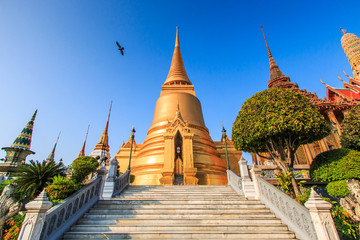 Wat Phra Kaew or Temple of the Emerald Buddha in Bangkok, Thailand