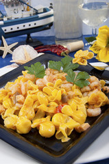 dumplings with salmon