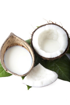 with fresh coconut fragrance