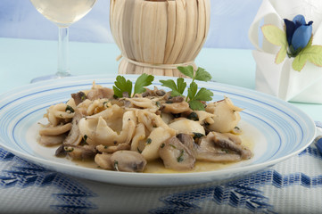 Cuttlefish with tomato sauce