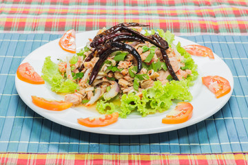 Canned tuna fish salad