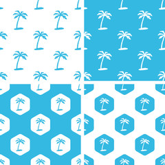 Palm tree patterns set
