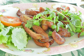 Thai Deep Fried Dried Pork