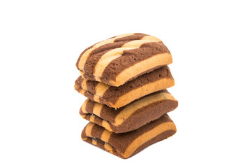  delicious chocolate striped cookies