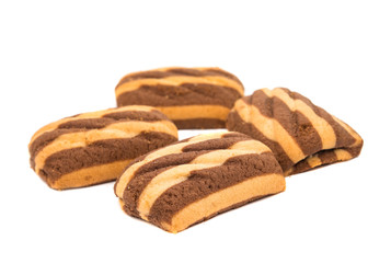  delicious chocolate striped cookies