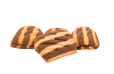  delicious chocolate striped cookies