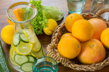 healthy citrus lemonade