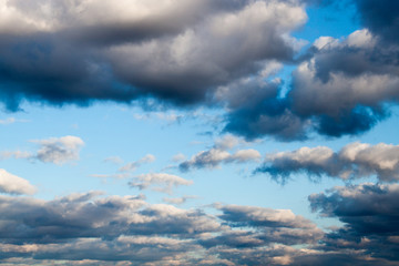 Blue sky.