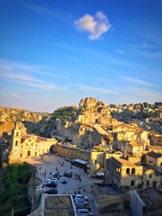 Fototapeta premium citta' di Matera in Basilicata