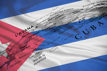 Geographical view of Cuba