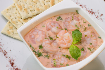 ceviche de camarones