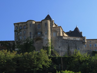 Fototapeta na wymiar Château d'Aubenas - Castle of Aubenas, Ardeche, Provence, France