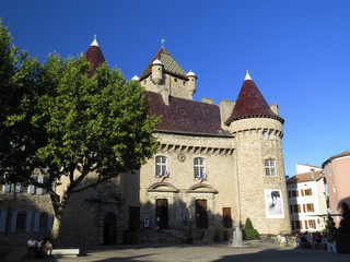 Obraz premium Château d'Aubenas - Castle of Aubenas, Ardeche, Provence, France