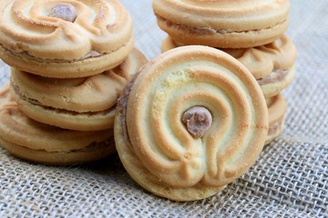 tasty cream cookies