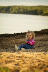 portrait of a little girl