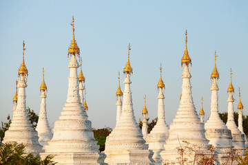 Fototapeta premium Kuthodaw Pagoda, Myanmar