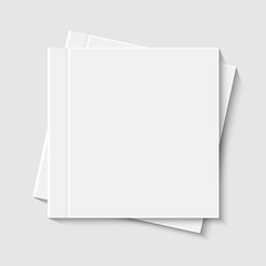 vector modern white book or brochure