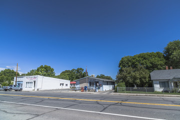 U. S. Post Office building in Manassa, Colorado
