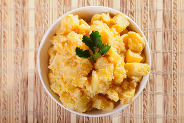 Boiled potato salad
