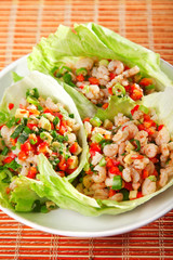 Shrimps salad