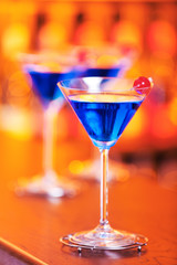 Cocktails Collection - Blue Martini