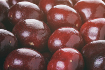 sweet big cherries background