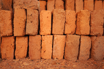 red bricks
