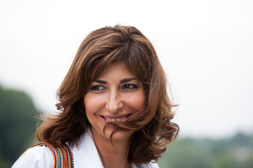 Ritratto di donna in viaggio