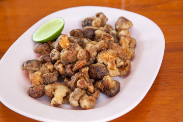 Mushroom fried  with soy sauce
