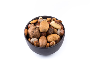 Nuts mix in bowl
