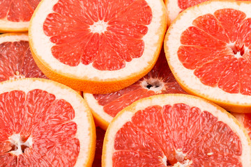 Grapefruit slices