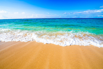 Beautiful sea and the beach, Okinawa, Japan