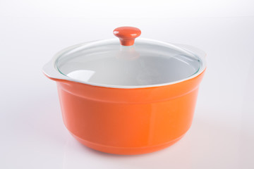 bowl. cooking ceramic bowl on white