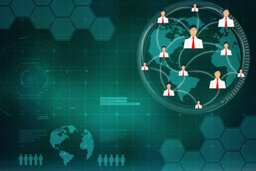 business network concept