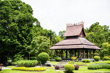 pavilion in garden